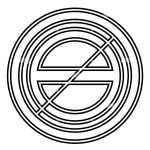 halogen-symbol-typ-kochflachen-zeichen-utensil-zielfeld-symbol-umriss-schwarz-farbe-vektor-illustration-flach-stil-einfaches-bild-2dbb40y
